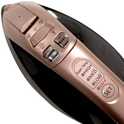 Panasonic-360 Cordless Rose Gold Advanced Ceramic Sole Plate