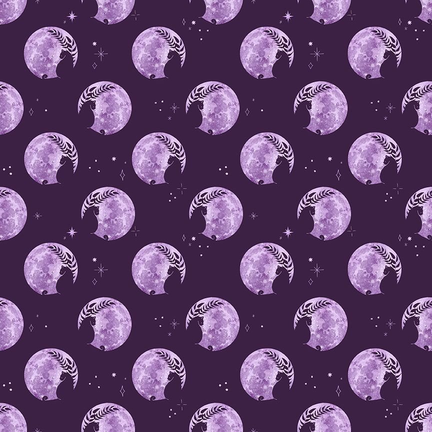 Dear Stella - Phoebe - Enlightened, Purple - Did Someone Say Fabric
