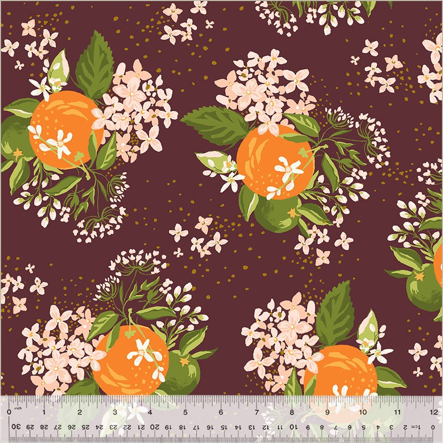 Monaluna - Orchard & Grove - Citrus Bouquet - Did Someone Say FabricPlum