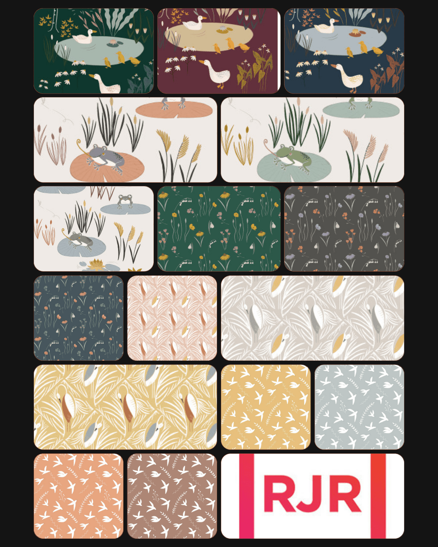 RJR - Pond Life charm pack - Did Someone Say Fabric