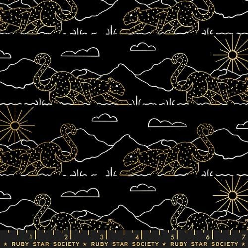 Ruby Star Society - Reign Aristocrat, black - Did Someone Say Fabric