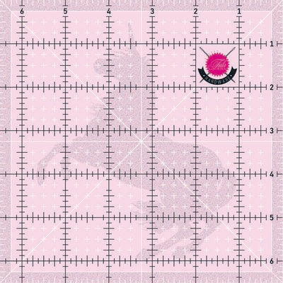 Tula Pink 6.5" Square template