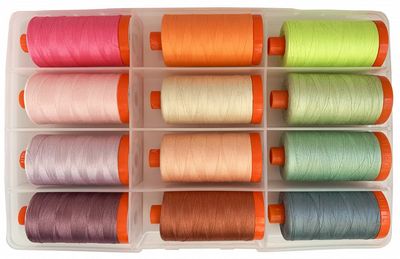 Tula Pink Neons and Neutrals Thread Set- 12