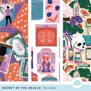 Cloud 9 - Secret of the Oracle - Did Someone Say FabricBundles - 1 cut of each print in the size ordered.