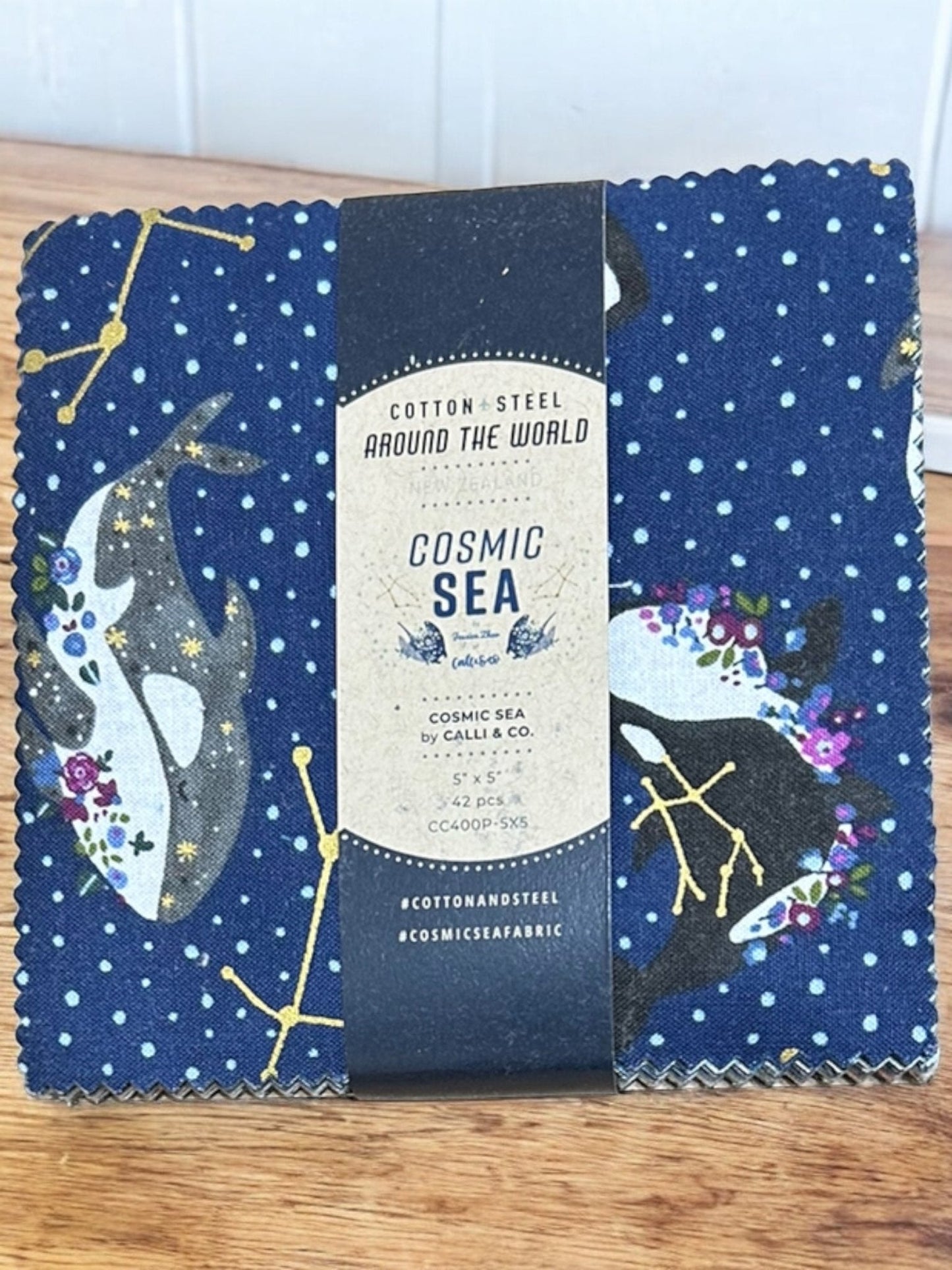 Cotton + Steel - Cosmic Seas Charm Pack - Did Someone Say Fabric