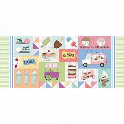 Kimberbell - Two Scoop Bench Pillow, KIT - Did Someone Say Fabric