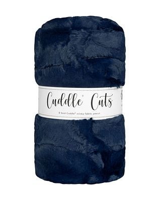 Luxe Cuddle Cut 2 yards - Navy - Did Someone Say Fabric