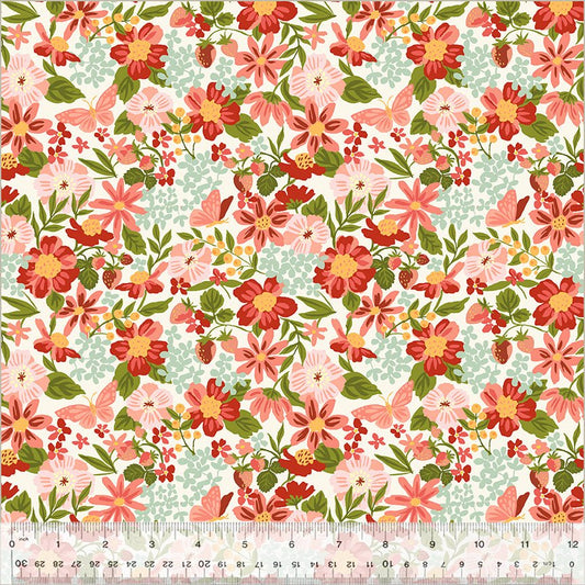 Monaluna - Orchard & Grove - Orchard Floral - Did Someone Say FabricCoral